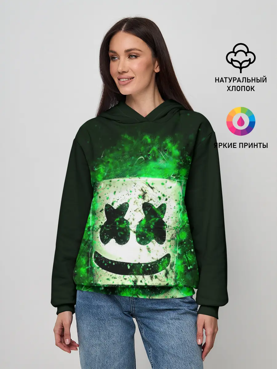 Женское худи / Marshmello