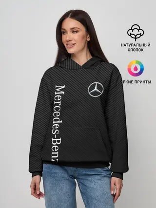 Женское худи / MERCEDES BENZ CARBON