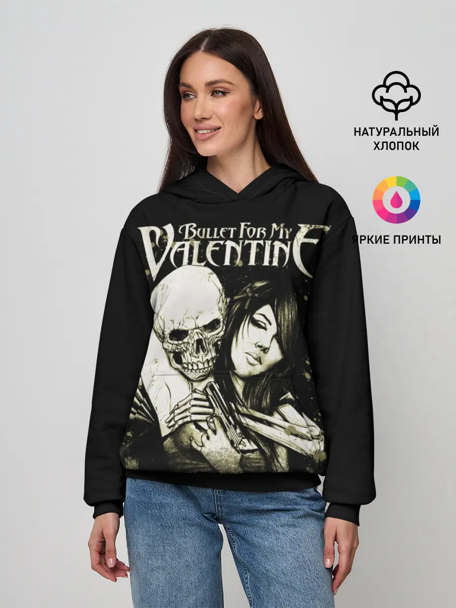 Женское худи / Bullet For My Valentine