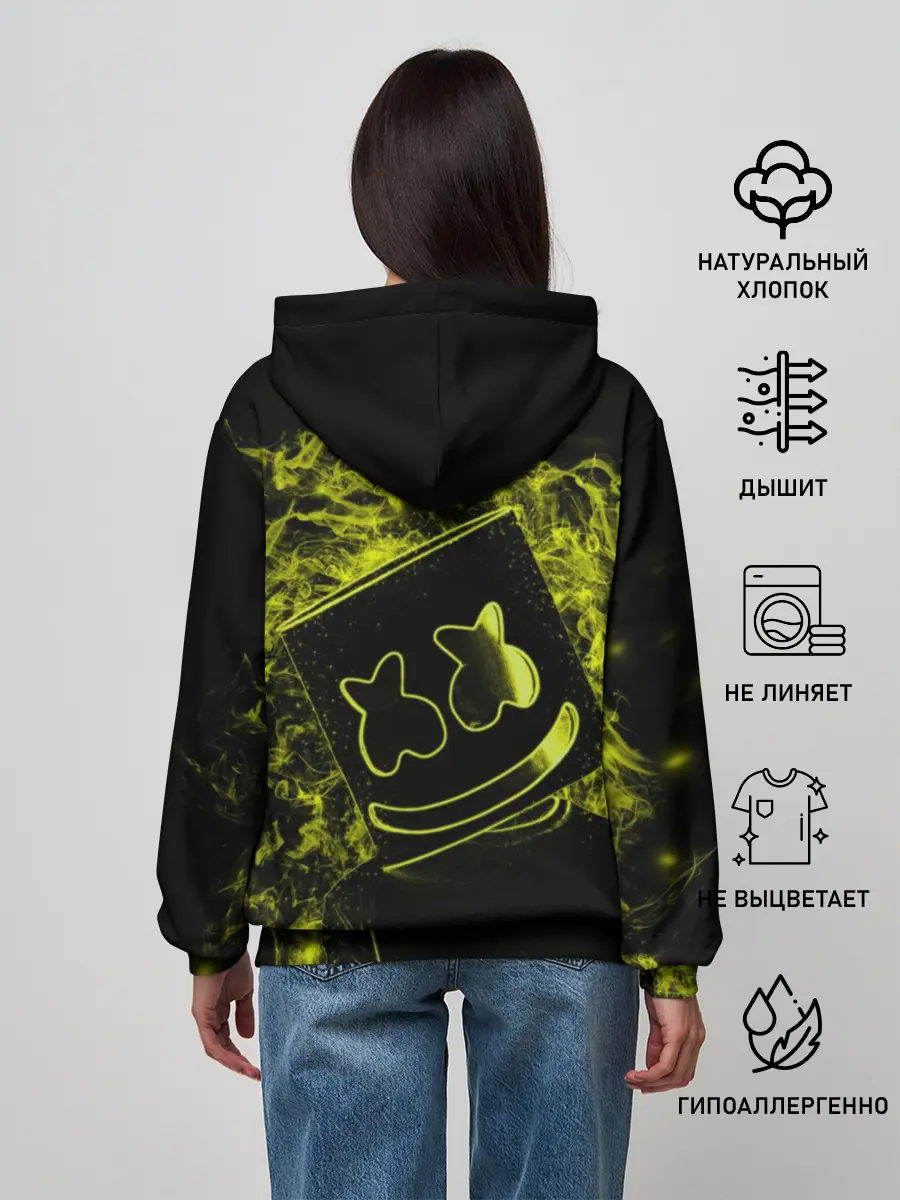 Женское худи / Marshmello