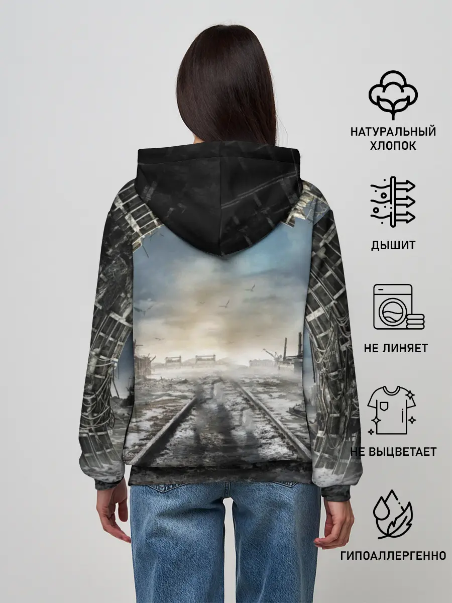 Женское худи / Metro