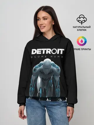 Женское худи / Детройт: Стать человеком