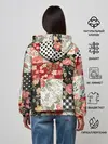 Женское худи / Лоскутный орнамент