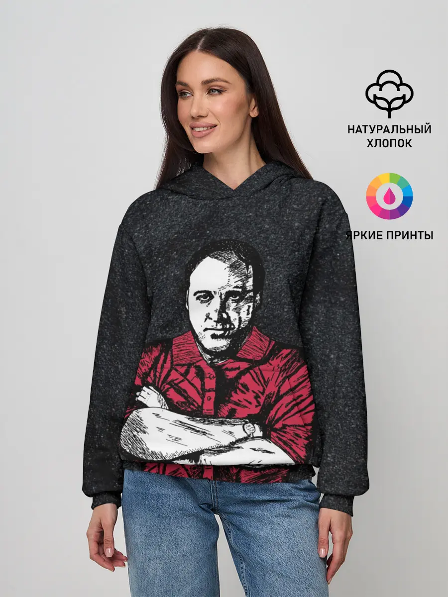 Женское худи / Сопрано Джеймс Гандольфини