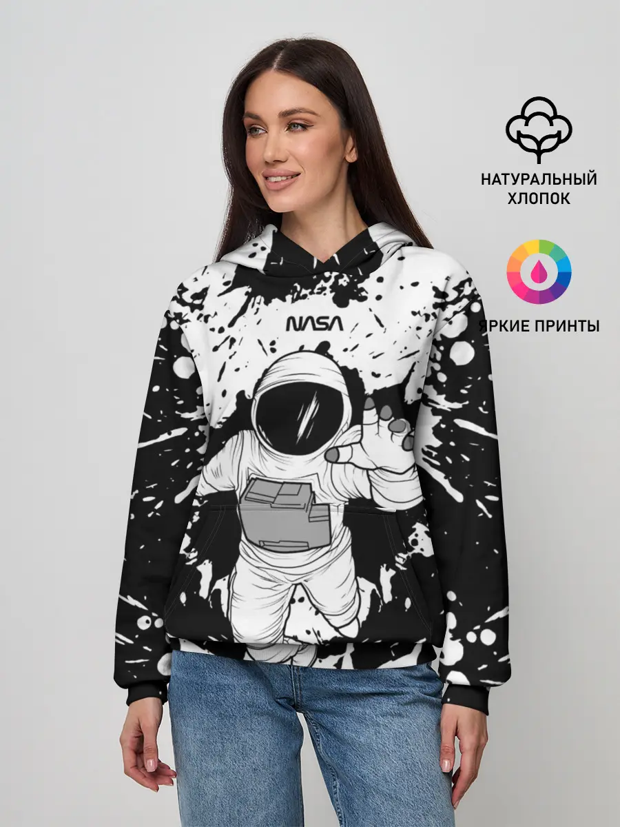 Женское худи / NASA