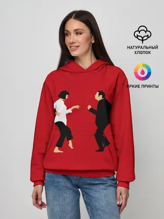 Женское худи / Криминальное чтиво