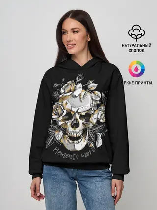 Женское худи / Memento mori