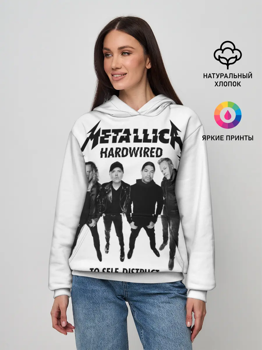 Женское худи / Metallica