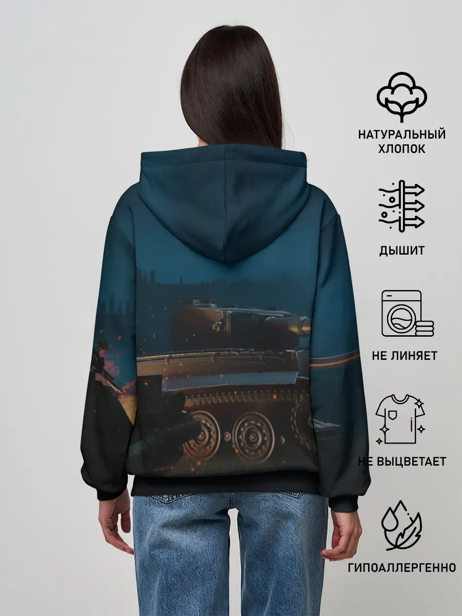 Женское худи / Танки