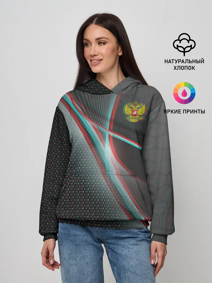 Женское худи / RUSSIA.