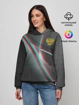 Женское худи / RUSSIA.