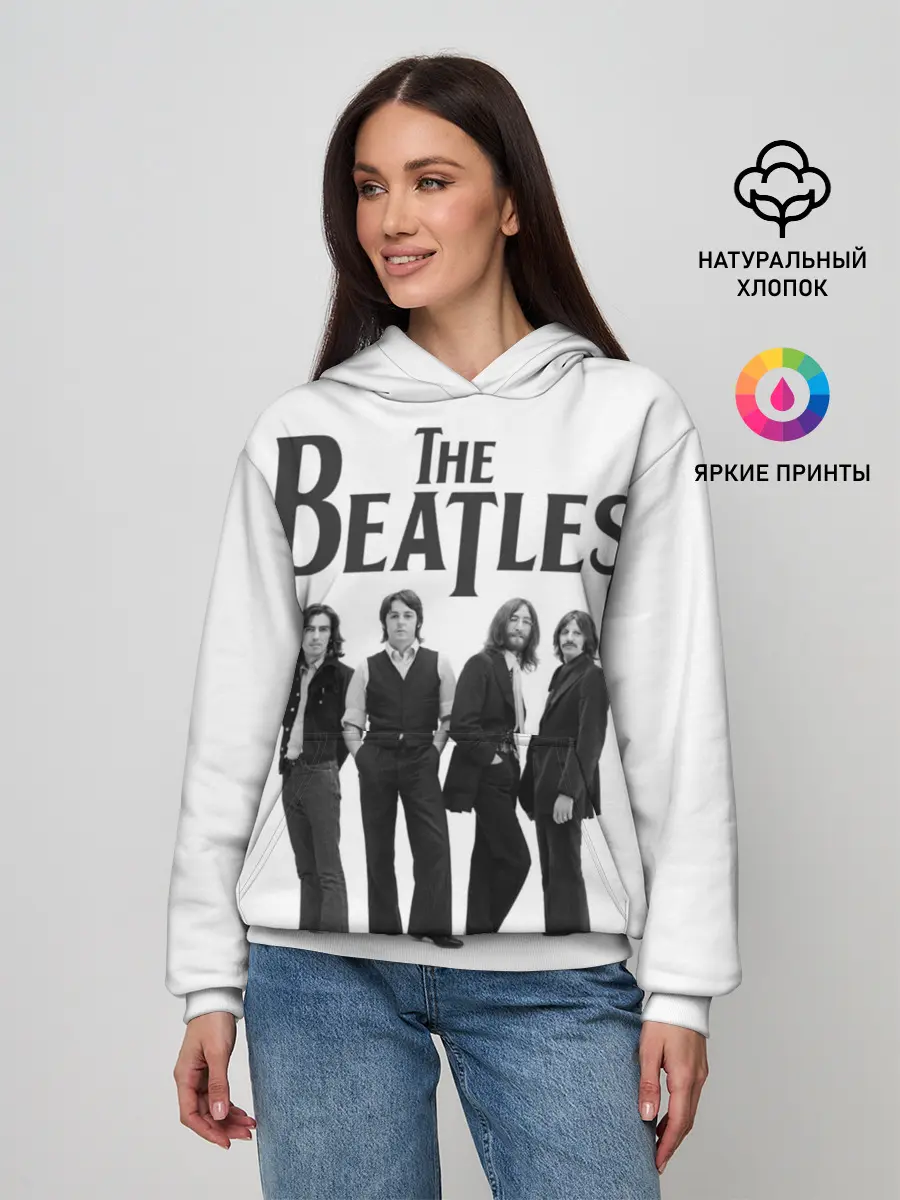 Женское худи / The Beatles