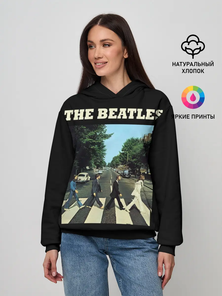 Женское худи / The Beatles