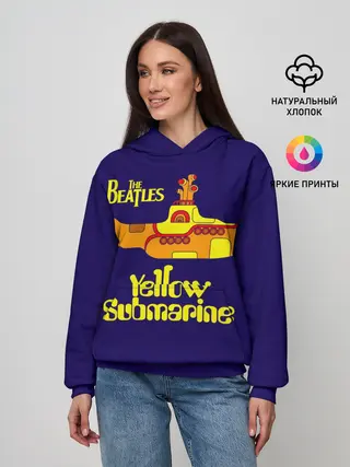 Женское худи / The Beatles. Yellow Submarine