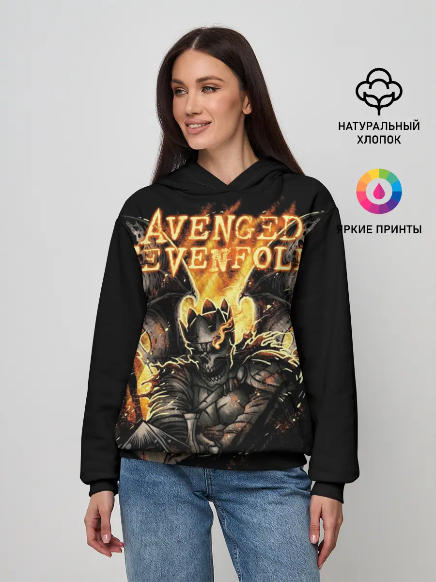 Женское худи / Avenged Sevenfold
