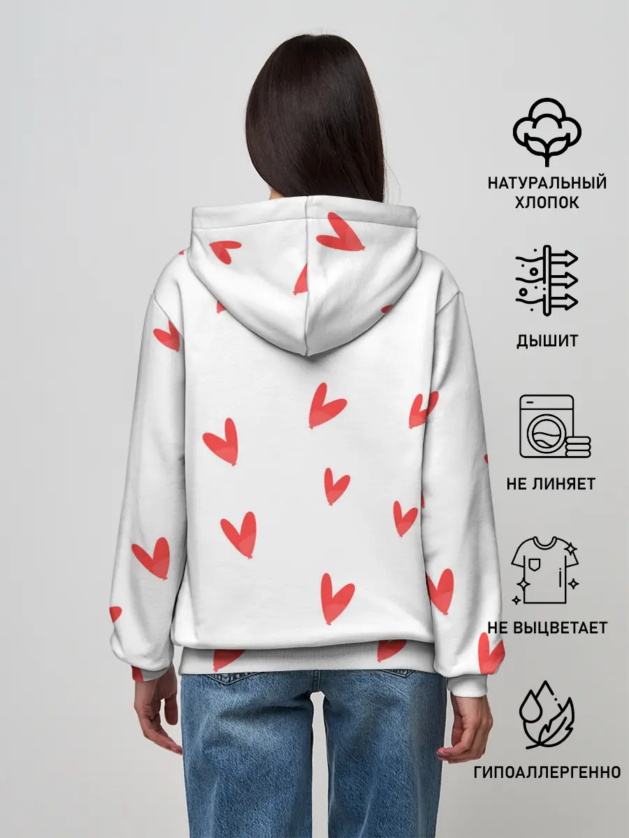 Женское худи / ОТЕЛЬ ХАЗБИН НОВОГОДНИЙ