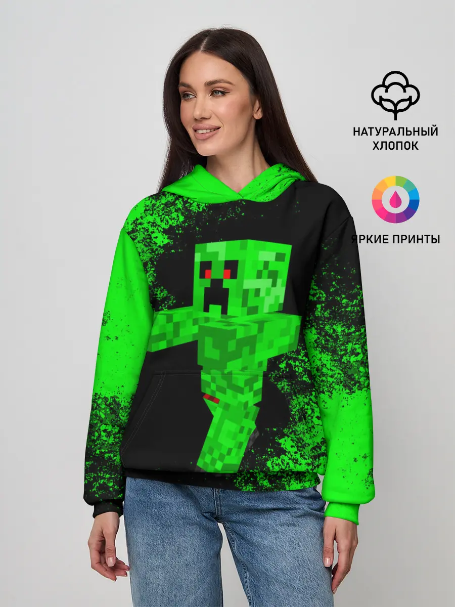 Женское худи / MINECRAFT