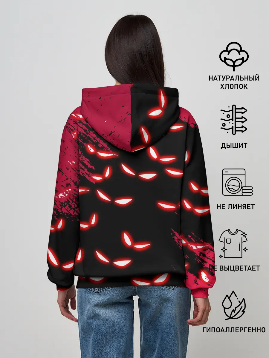 Женское худи / HAZBIN HOTEL ALASTOR.