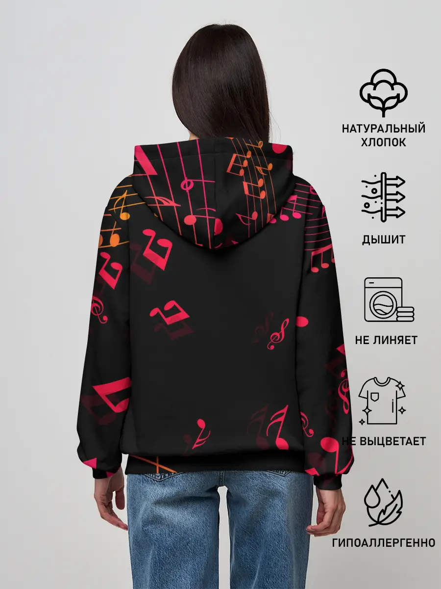 Женское худи / HAZBIN HOTEL ALASTOR.