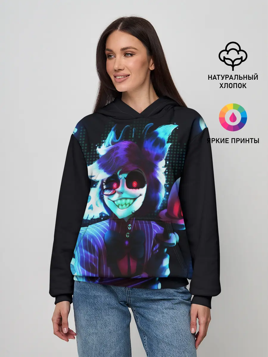 Женское худи / Отель Хазбин