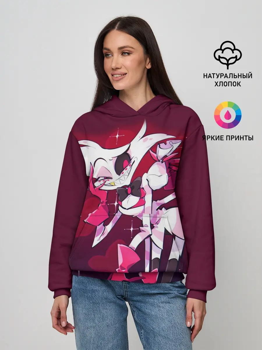 Женское худи / Отель Хазбин