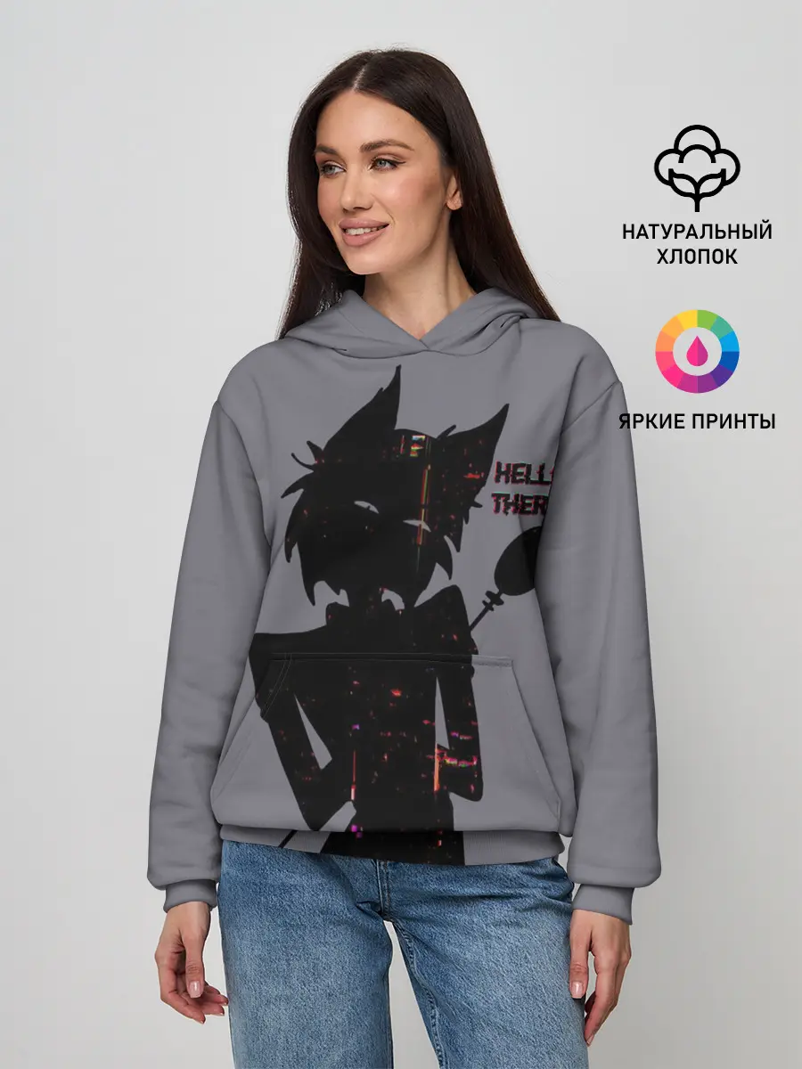 Женское худи / Отель Хазбин