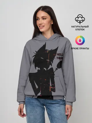 Женское худи / Отель Хазбин