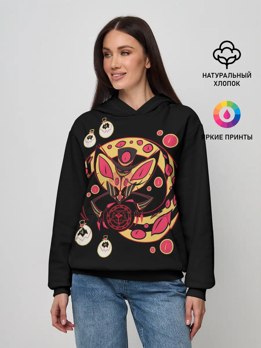 Женское худи / Отель Хазбин