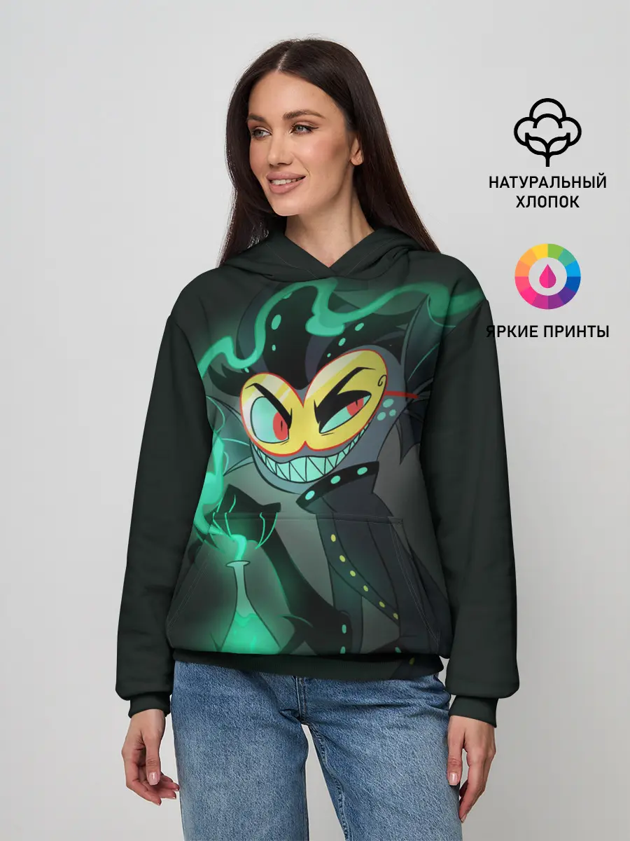 Женское худи / Отель Хазбин