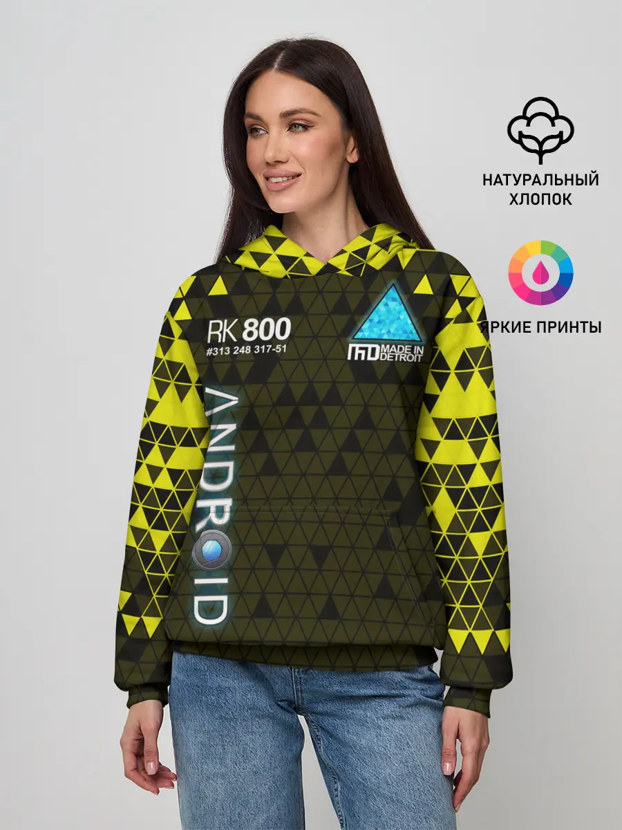 Женское худи / DETROIT: BECOME HUMAN.