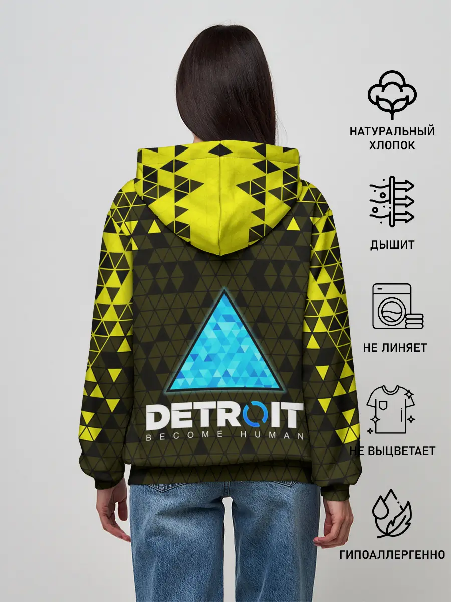 Женское худи / DETROIT: BECOME HUMAN.