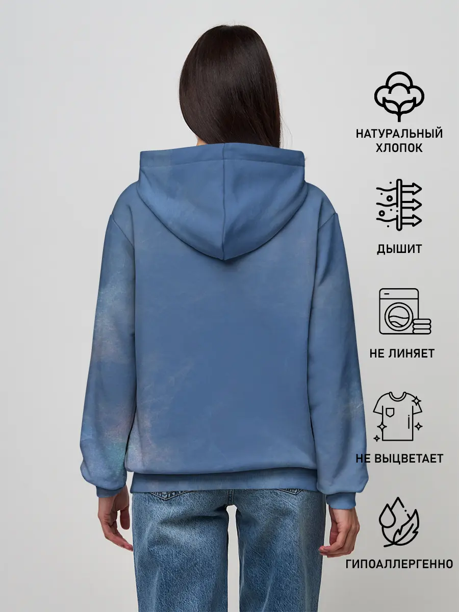 Женское худи / Кубик Рубика