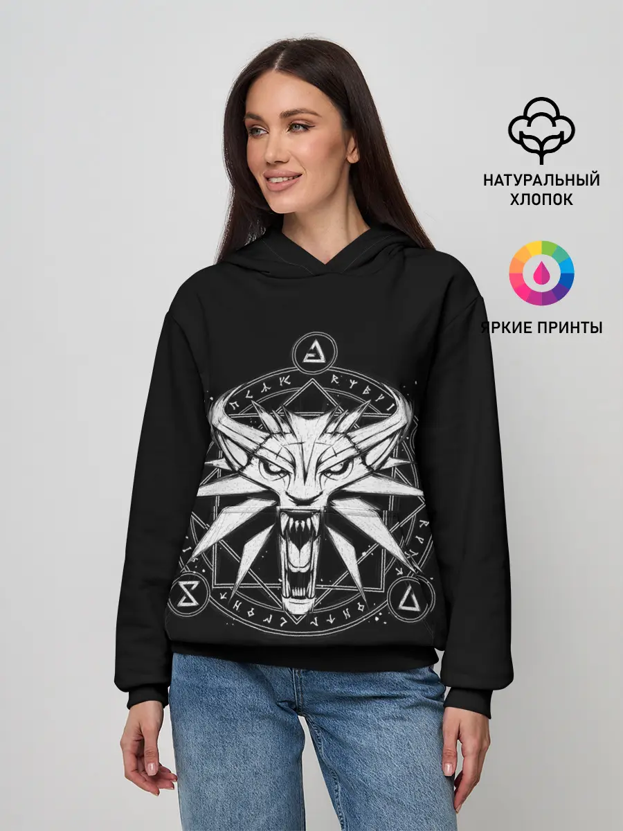 Женское худи / The Witcher