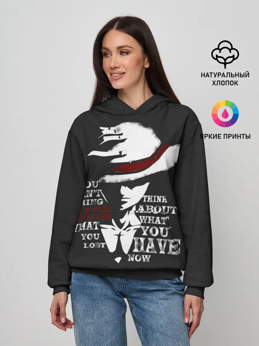 Женское худи / Утраченного не вернуть One Piece