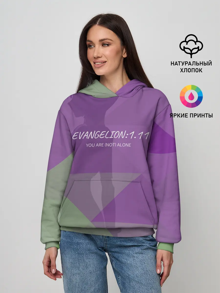Женское худи / Evangelion: 1.11