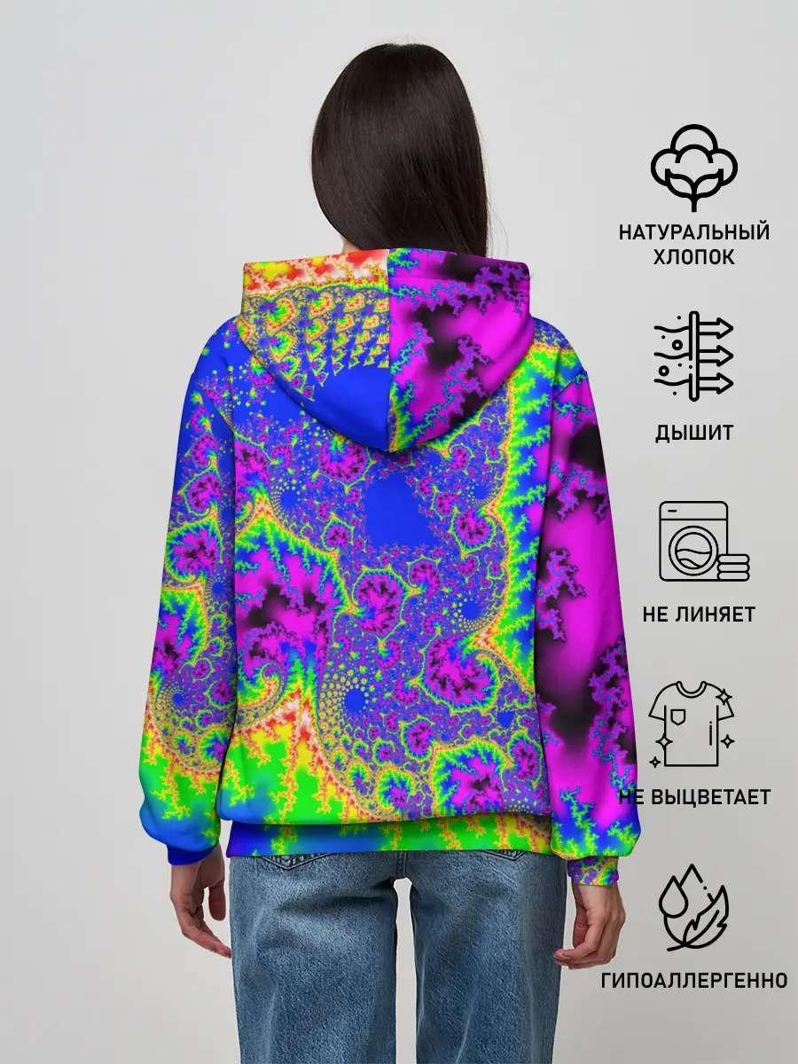 Женское худи / NEON&ACID