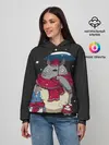 Женское худи / My Neighbor Totoro зонт от снега