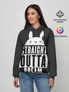 Женское худи / Тоторо Straight outta dream