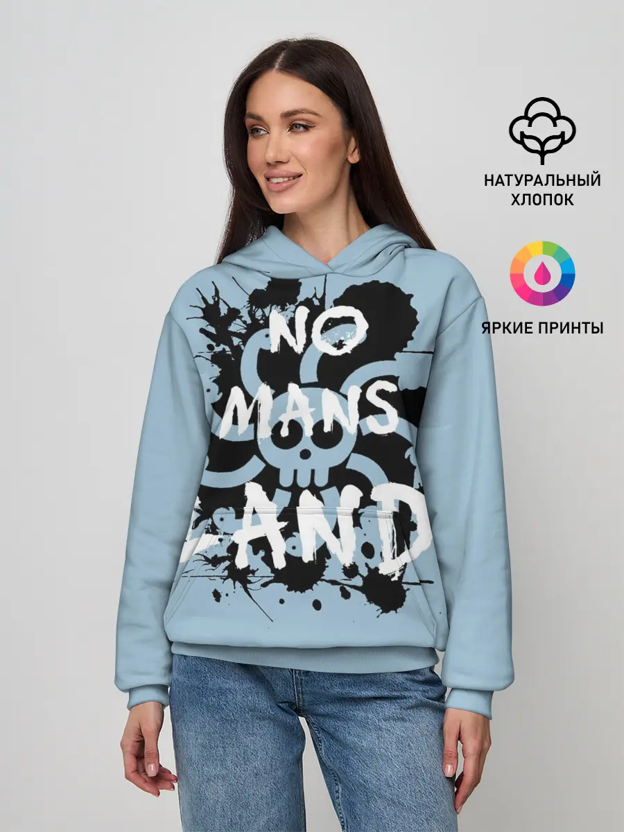Женское худи / One Piece No Mans Land
