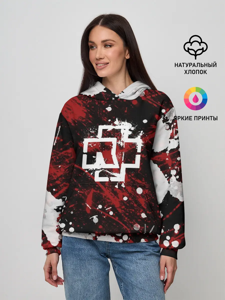 Женское худи / Rammstein