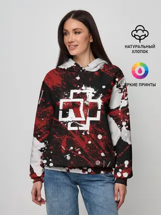 Женское худи / Rammstein