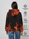 Женское худи / Kimetsu no Yaiba в огне