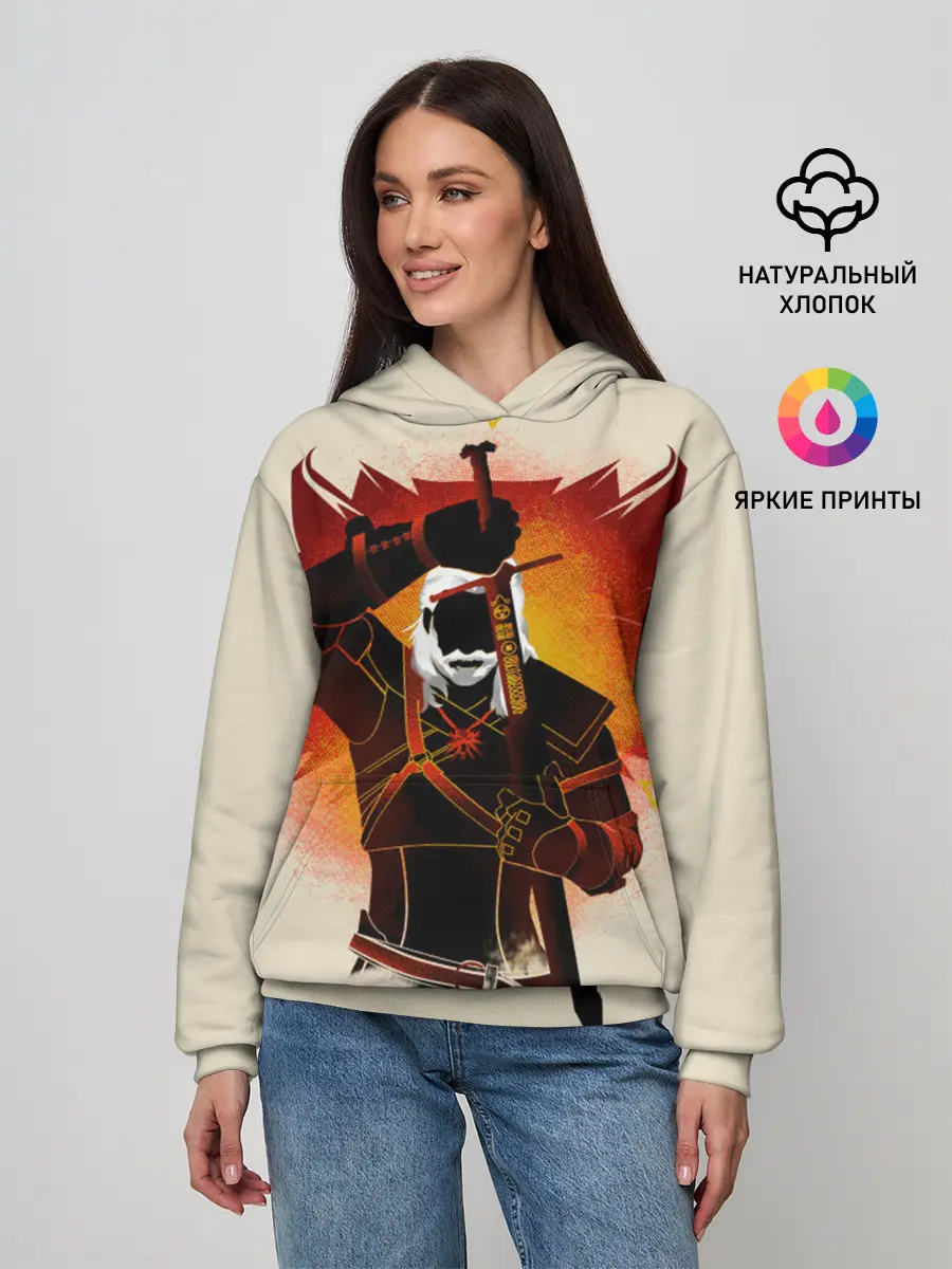 Женское худи / Ведьмак 3: Дикая Охота