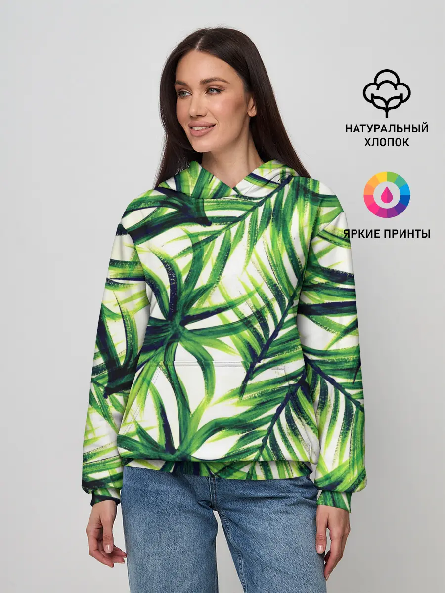 Женское худи / Тропики