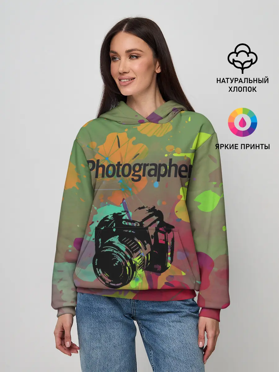 Женское худи / Фотограф