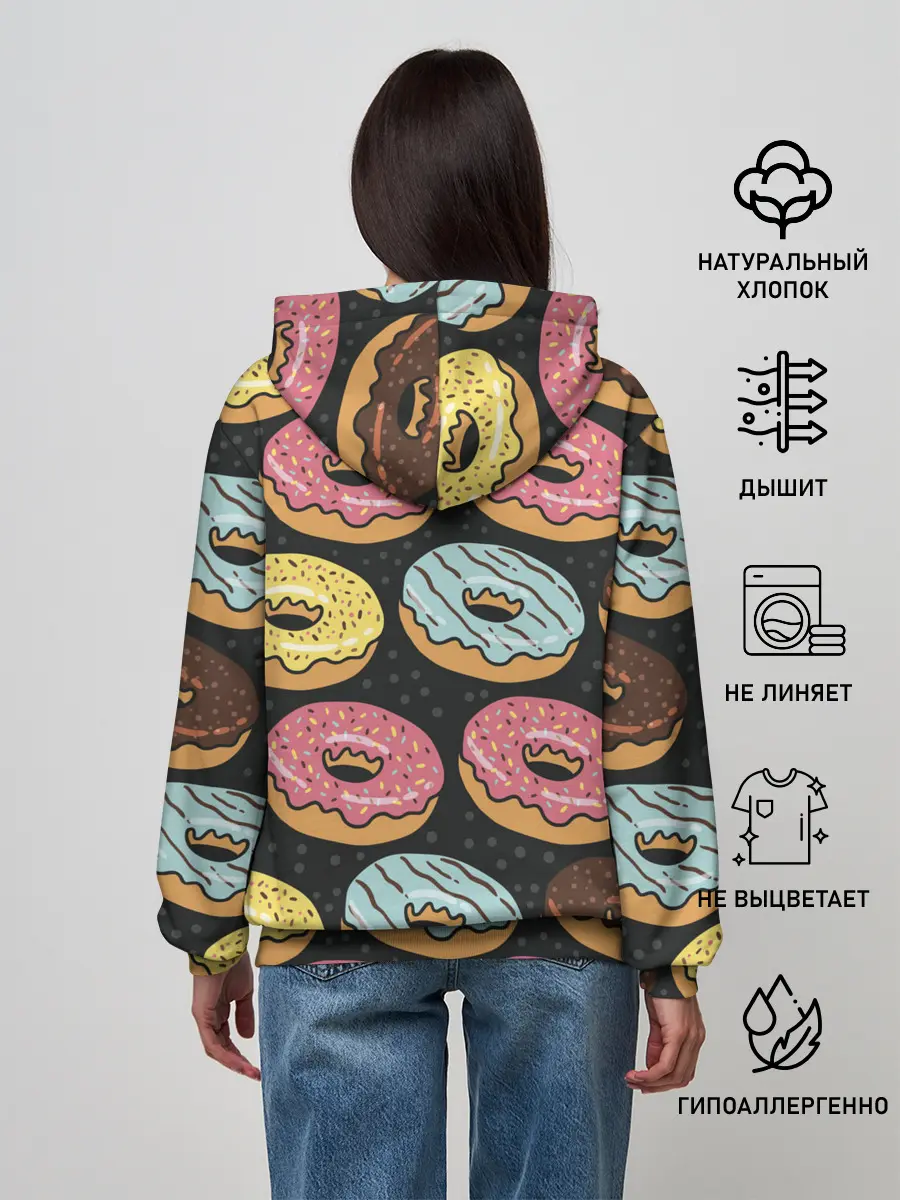 Женское худи / Сладкоежка