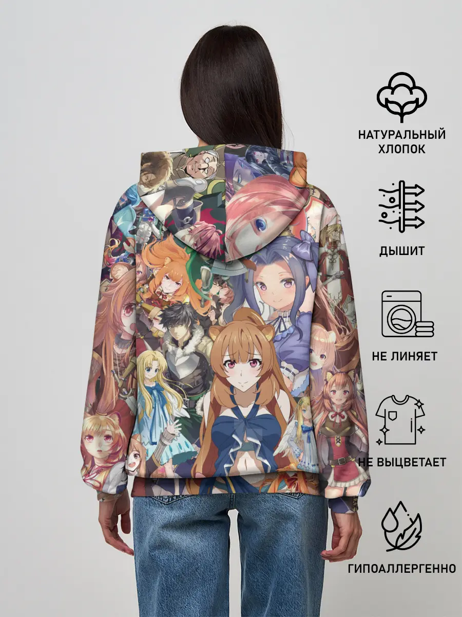 Женское худи / Восхождение Героя Щита