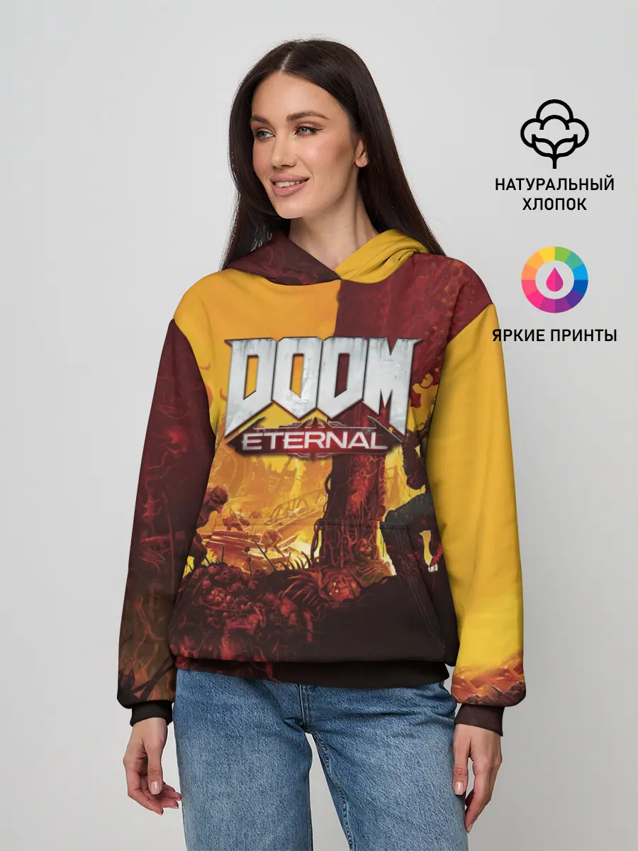 Женское худи / DOOM eternal 2020