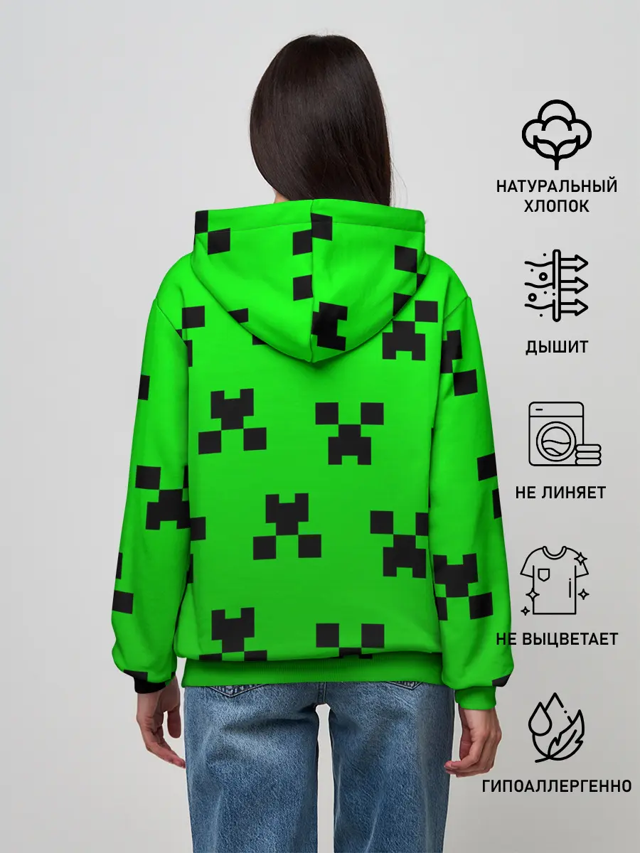 Женское худи / MINECRAFT