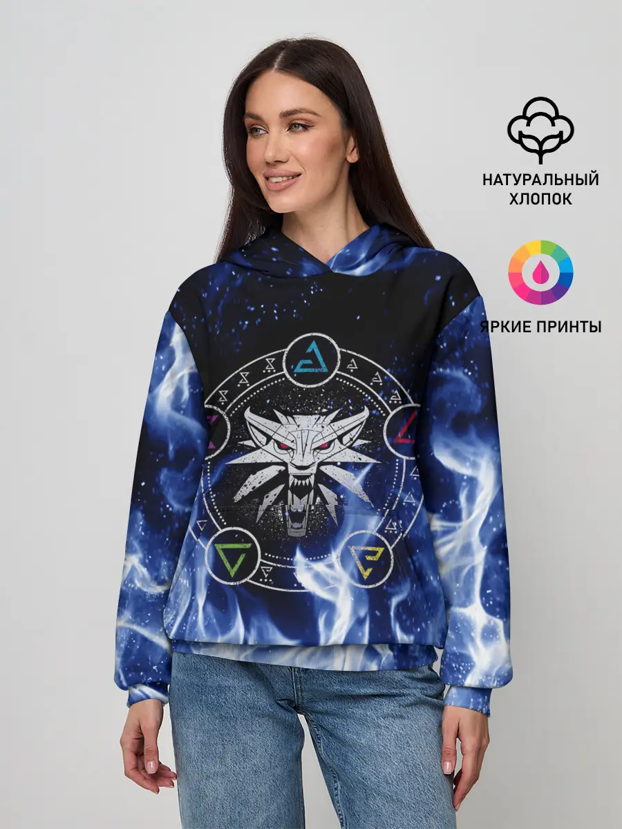 Женское худи / ВЕДЬМАК